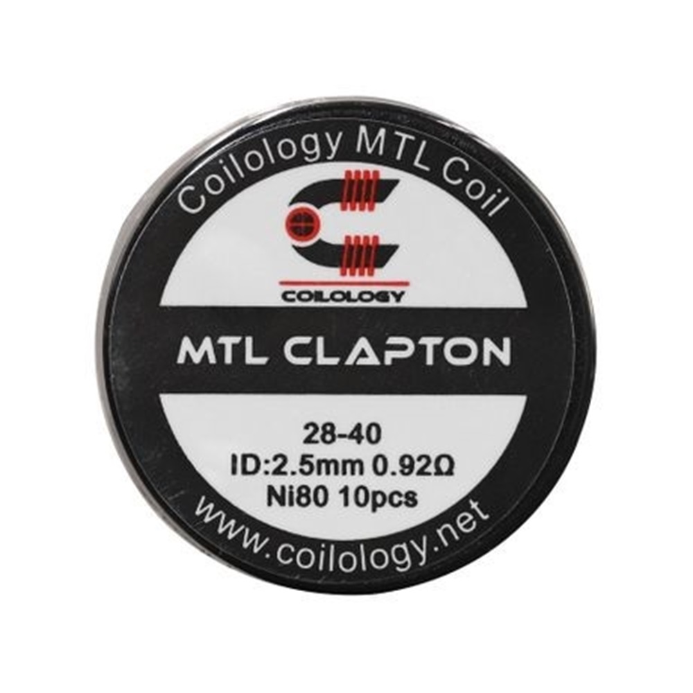 Coilology MTL Clapton Coil Ni80 0.92ohm 10pcs