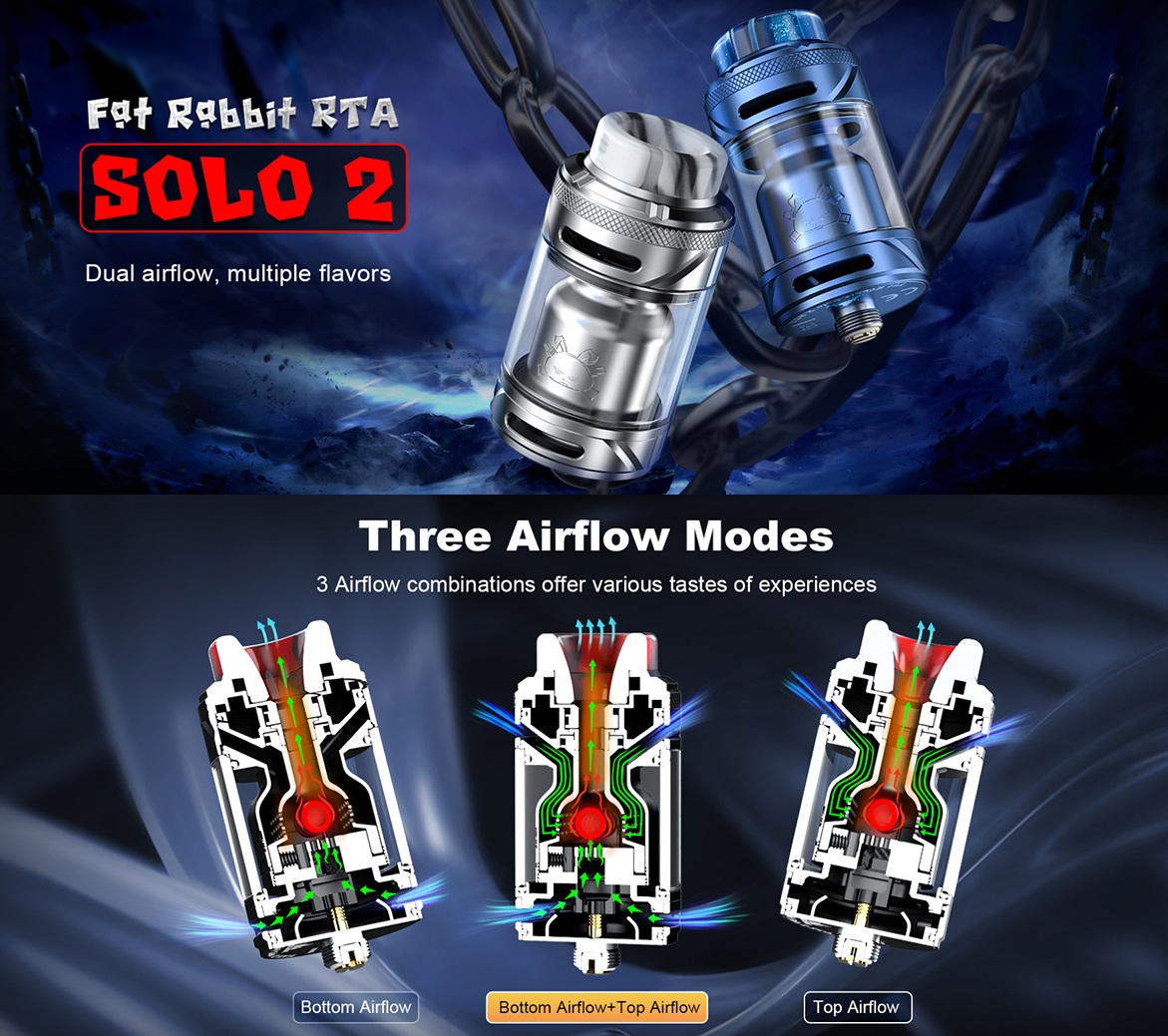 Hellvape Fat Rabbit Solo 2 RTA 3ml/5m