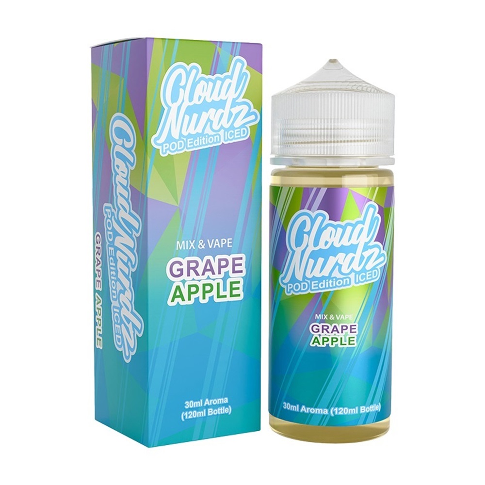 Cloud Nurdz Grape Apple Pod Edition Iced 30ml/120ml