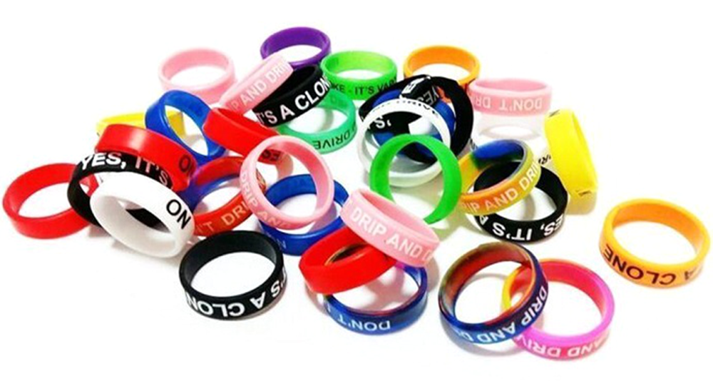Decorative Silicone Ring Random Color
